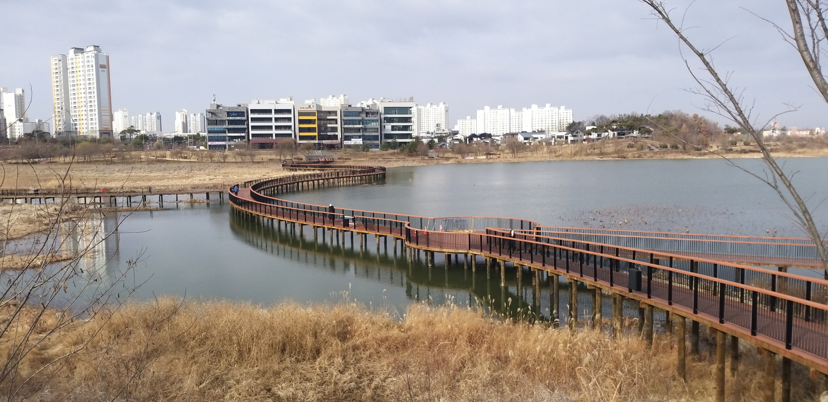Giji Reservoir Crosswalk Path Completion